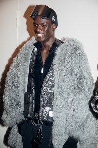 Backstage at Giorgio Armani Men's Fall 2025 Ready-to-Wear Collection at Milan Men's Fashion Week